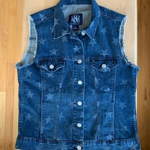 Rock & Republic Stars Jean Vest - L